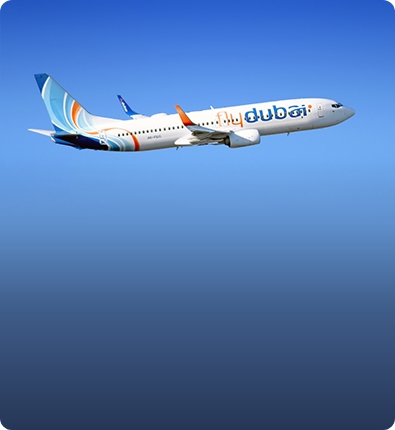 Book direct flights with flydubai D