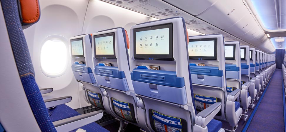 Economy class - Tbilisi to Delhi